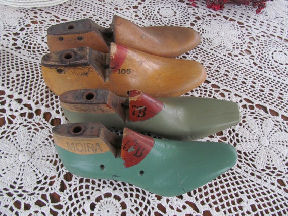 The Old Shoe Cobbler Tool Shoemaker Wood Shoe Last Primitive