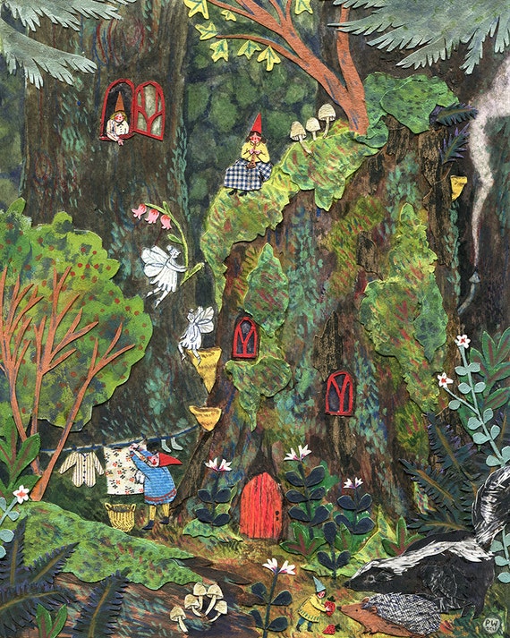 Gnome's Home print
