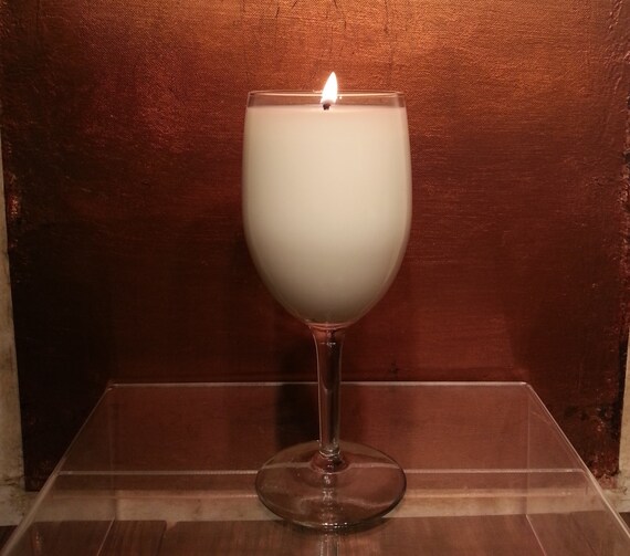 Scented Wine Glass Candles 10oz