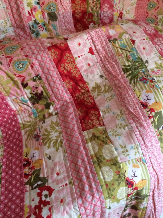 Gorgeous handmade little girls quilt