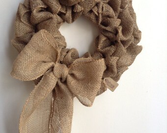 Burlap Wreath, Spring Wreath, Everyday Wreath, Bubble Wreath, Summer Wreath, Rustic Wreath, Fall Wreath, Autumn Wreath, Everyday Wreath