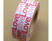 Valentines Washi Tape, LOVE Washi Tape--Red Chevron Washi Tape,Polka Dot Washi Tape, Stripe Washi Tape, Pattern Washi Tape, Japanese tape Il_170x135