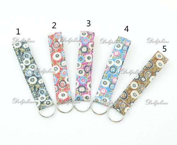My Fabric 6" Wristlet LANYARD Keychain for Key / ID badge holder