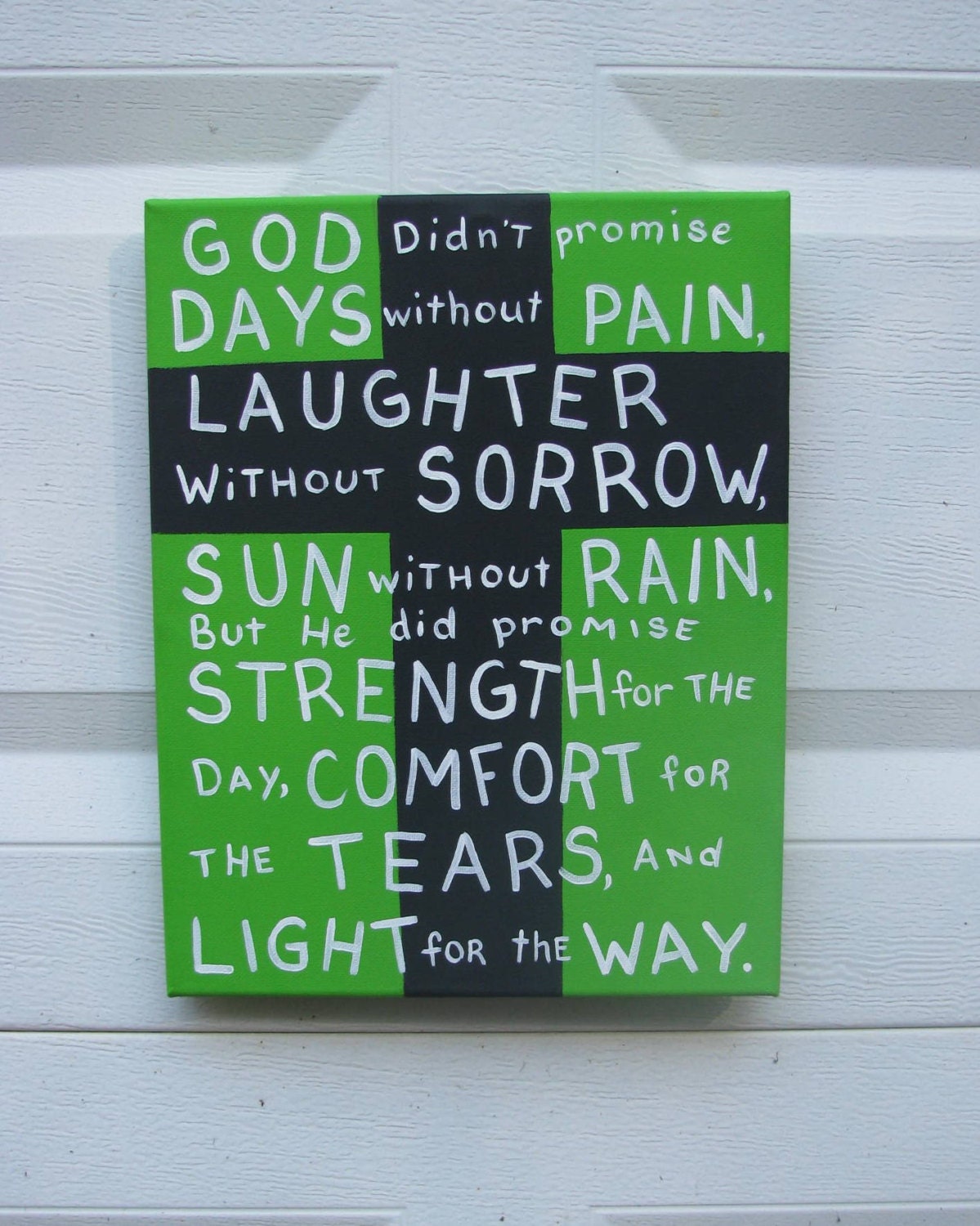 Original Canvas Painting God's Promises