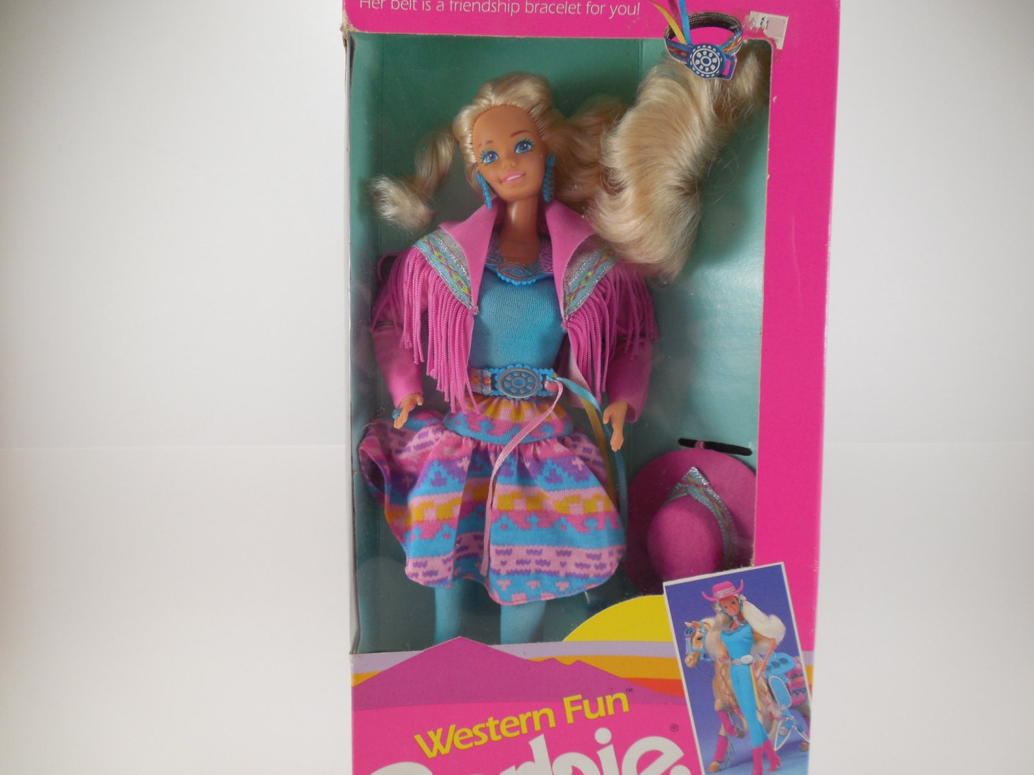 reserved vintage western fun barbie