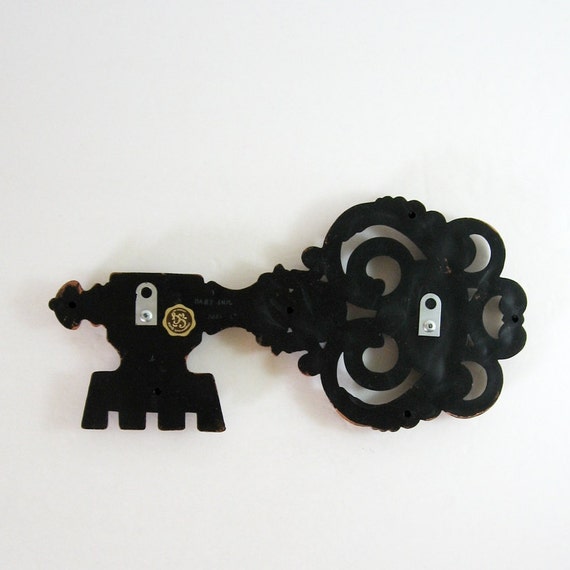 Vintage Key Wall Decor Large Skeleton Key Plaque