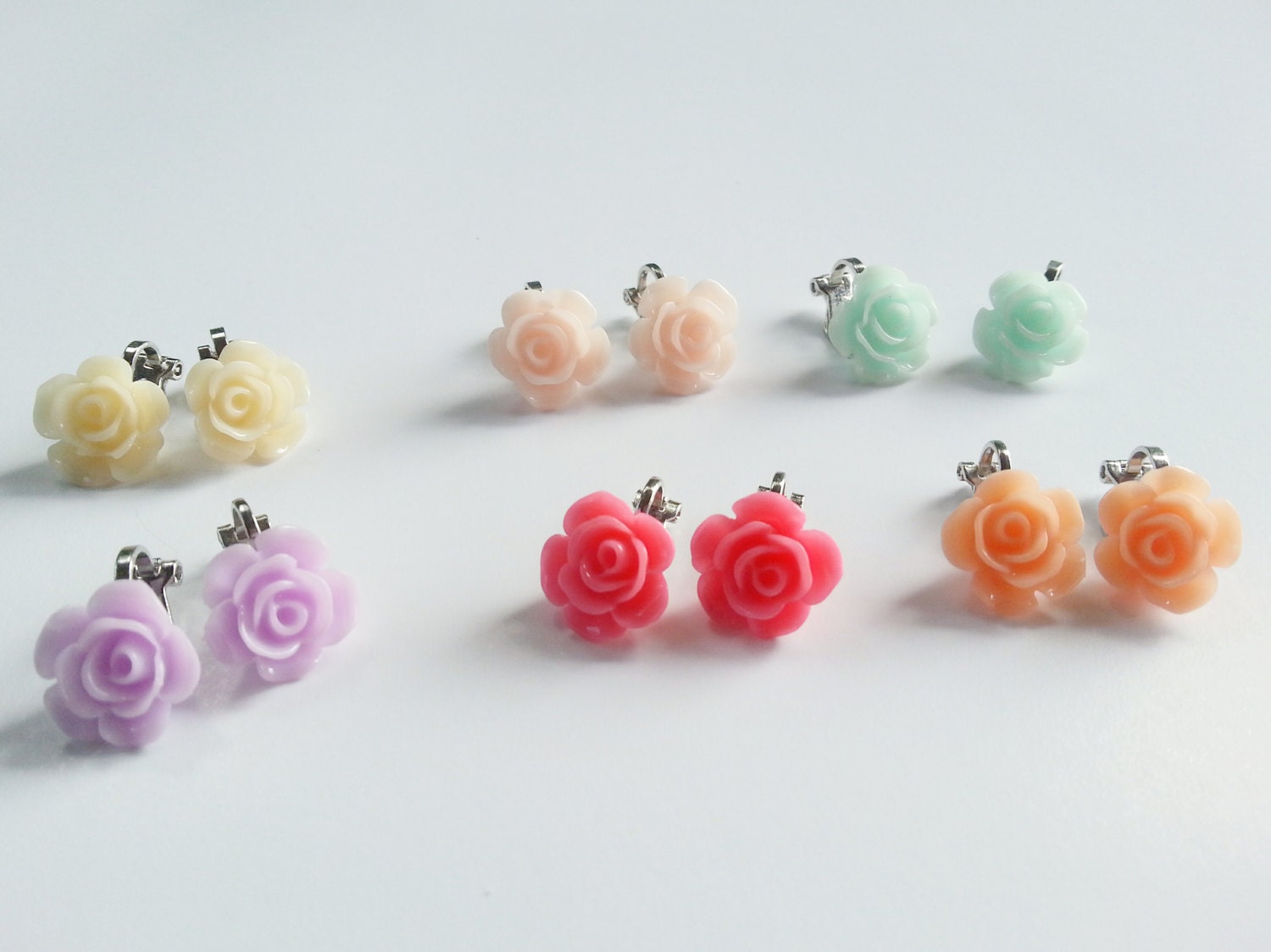 ClipOn Earrings Girls earrings Every day by Happy2sisters on Etsy