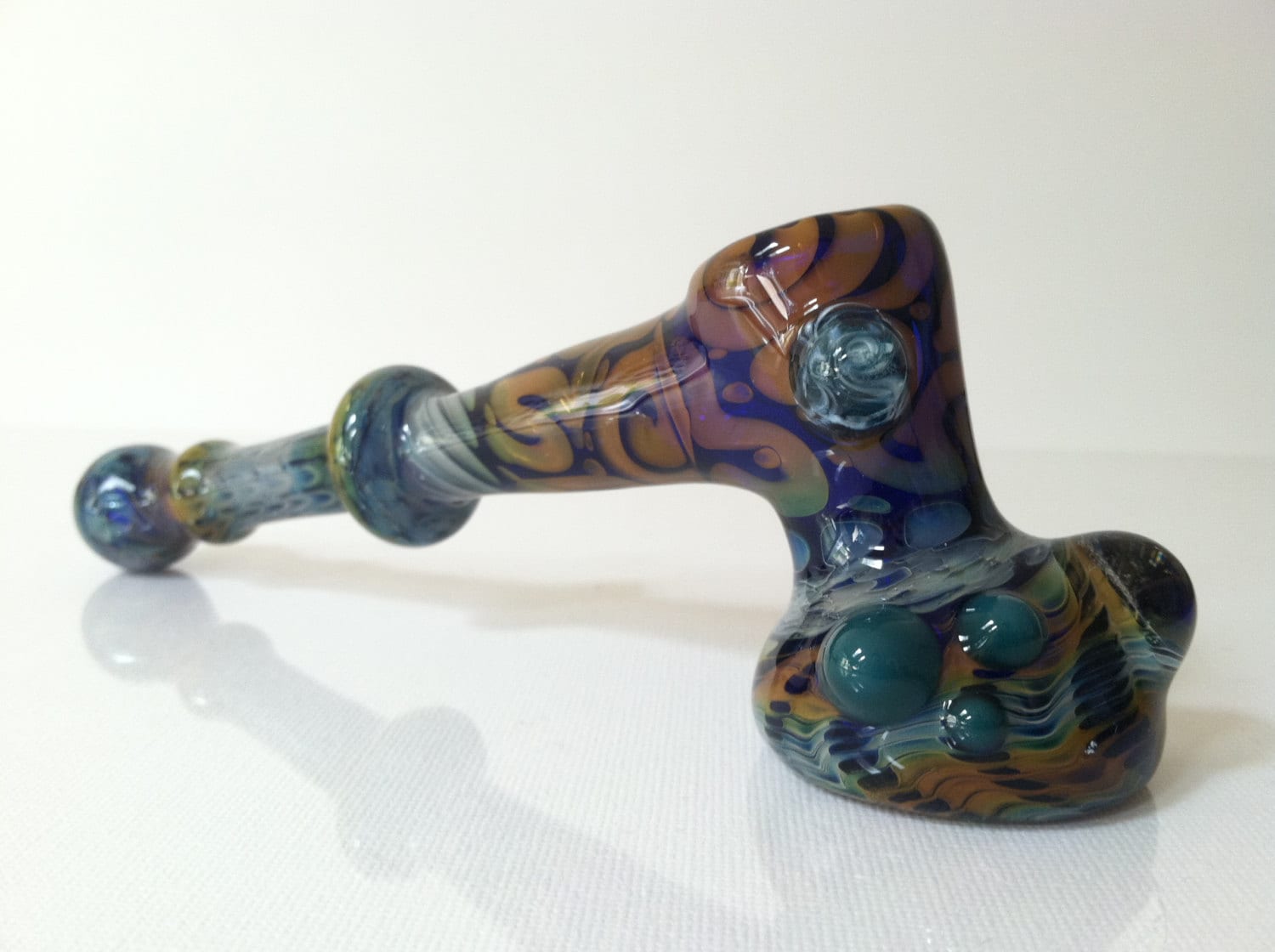 Glass Pipes Hammer Glass Pipe Fume Glass Pipes by LOGlass on Etsy