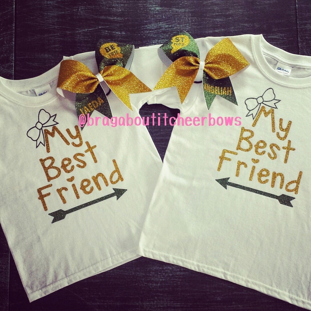 Best friends tshirts. More color combinations are available.