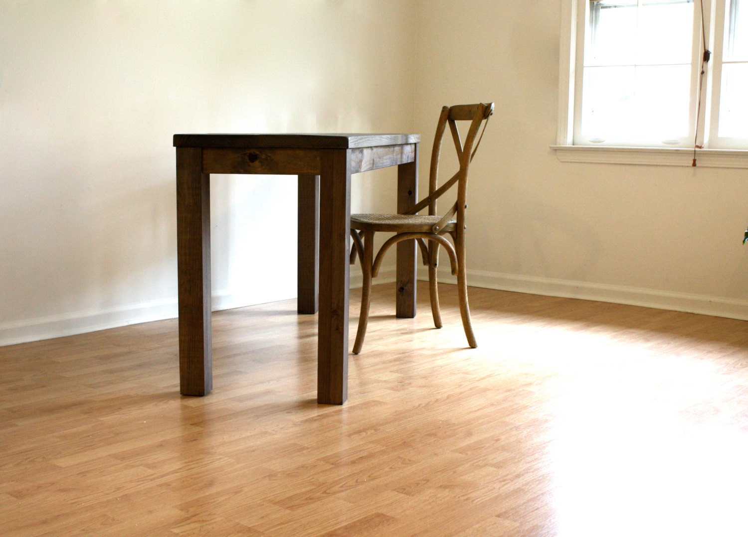 60x20 Reclaimed Wood Parsons Desk by NorthFieldStore on Etsy