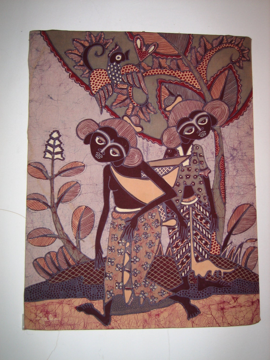 Javanese Batik  Painting