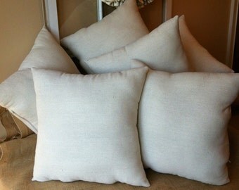 Pillow Insert, Handmade Pillow Form, 12x16", 12x20", 14x14", 16x16", 18x18", 20x20" Pillow insert