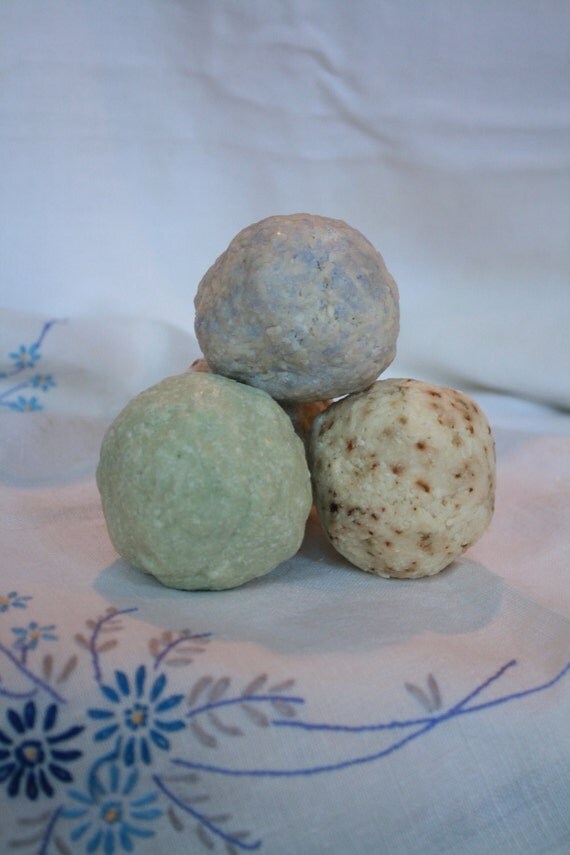 Hand Shaped Soap Ball classic natural and by SuzannesSoaps on Etsy