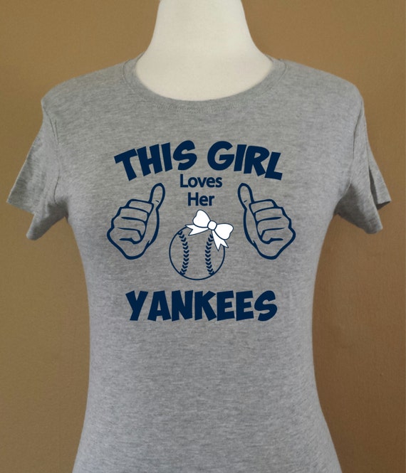 Items Similar To New York T Shirt New York Yankees This Girl Loves