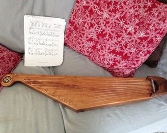 Kantele/ Lap Harp / - Unique 10 string Finnish instrument known as a zither or lap harp.