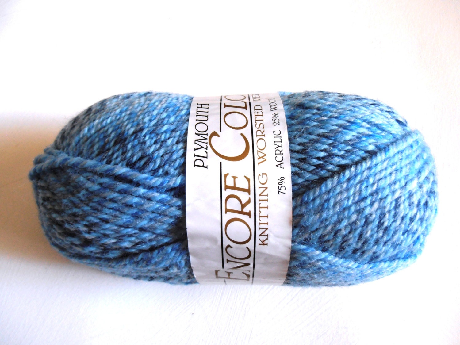 Destash Yarn Plymouth Encore Colors Worsted Shades by YayForJ