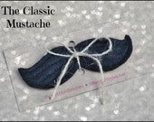 The Classic Mustache (black color)