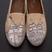 LDS Temple Custom Painted Canvas Shoes