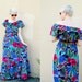 Tropical Off-Shoulder Maxi Dress - Made in Hawaii