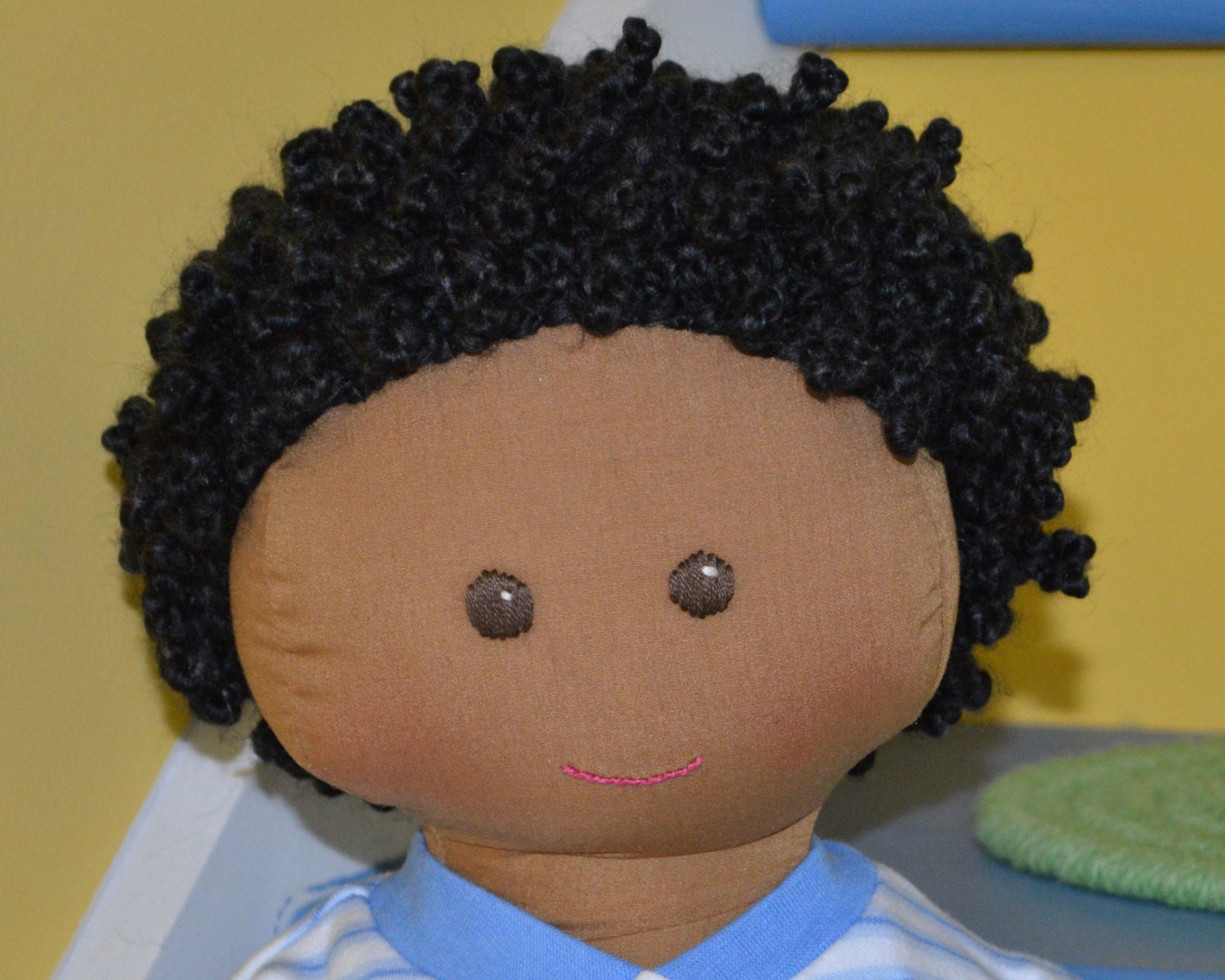 PDF WIG knitting Pattern Corkscrew Mop gender neutral