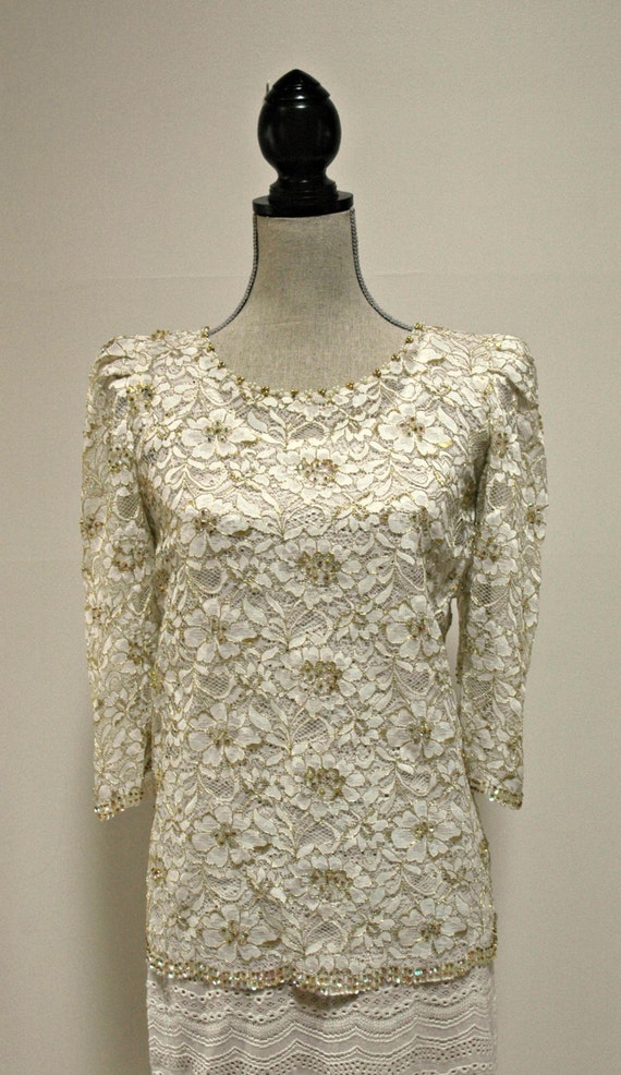 ivory cover for lace by lillybugcreationstoo vintage ivory and gold lace beaded wedding cover up cocktail ivory cover for lace by lillybugcreationstoo vintage ivory and gold lace beaded wedding cover up cocktail