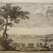 Erik Dahlberg Suecia Antiqua Engraving Views Akeroo Castle and Adoo Estate 1717