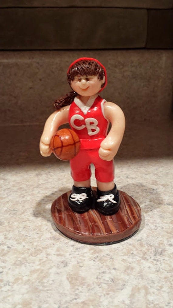 Items similar to Custom made basketball ornament for your player, every
