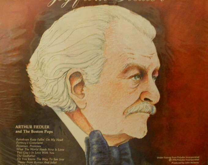 Boston Pops Vintage Vinyl LP, Arthur Fiedler Joy to the World, 1976 Record, Sealed