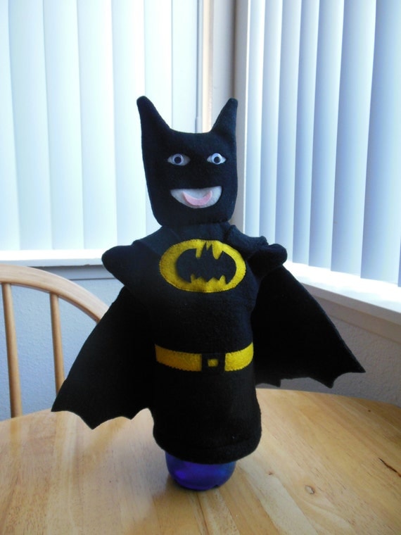 Batman Hand Puppet With Cape