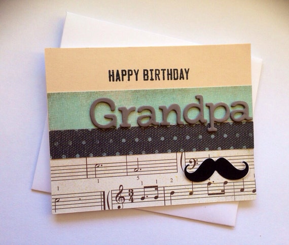 Download Happy Birthday Grandpa/Birthday Card / Blank Birthday Card
