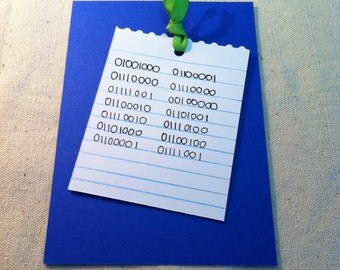 Items similar to Green and Gray Cyber/Computer Infinity Scarf (binary ...