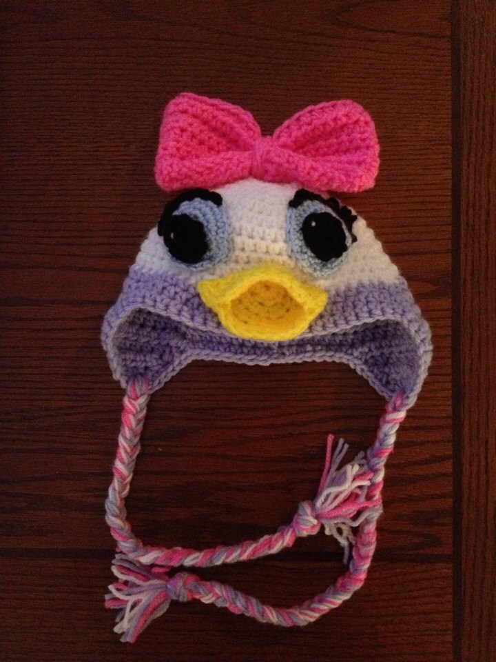 Daisy Duck inspired hat