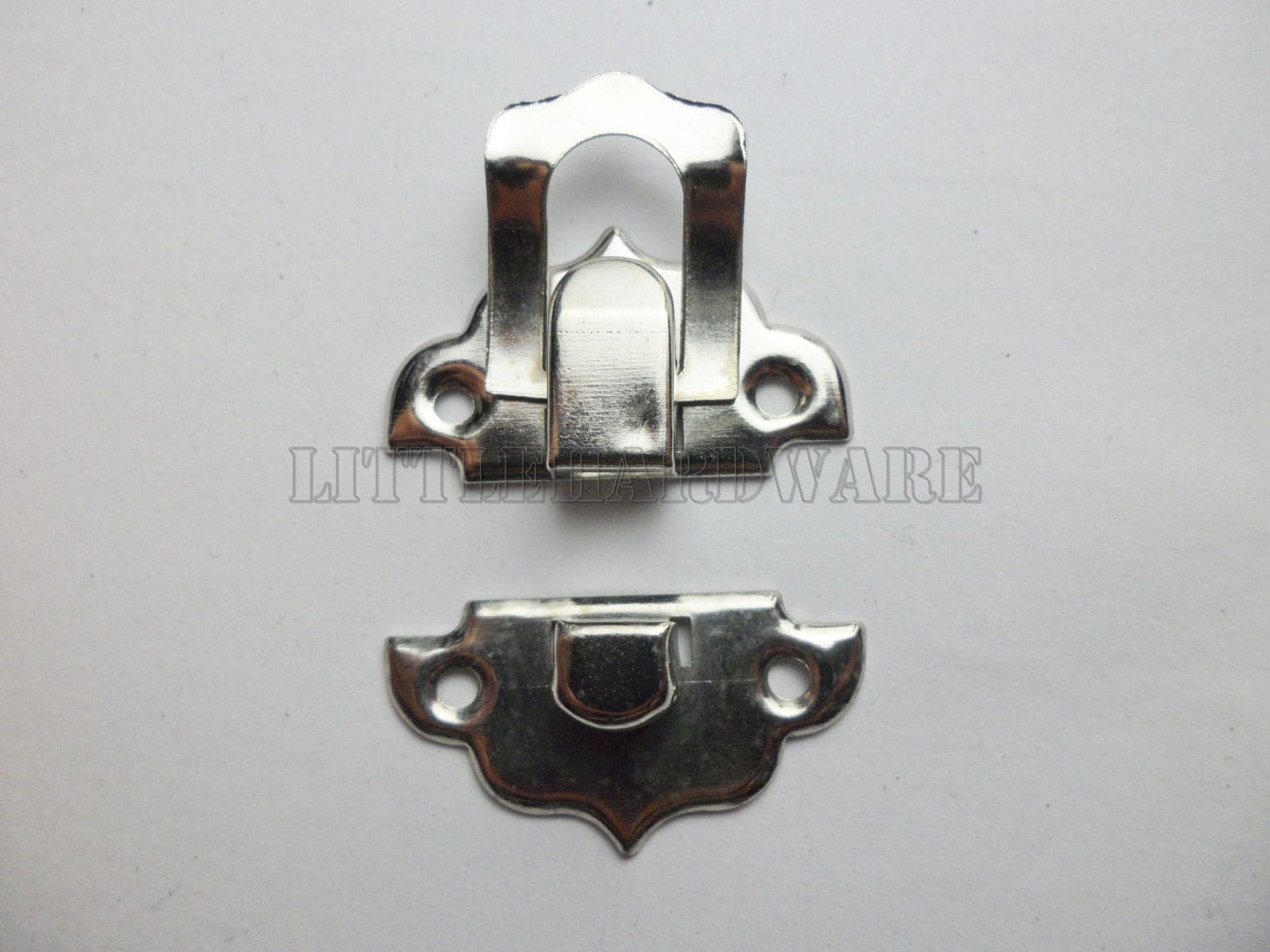 10Pcs 30mmX30mm silver small box hardware/ jewelry box latch