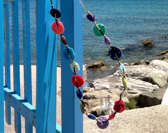 Collana Breva - crochet necklace pattern