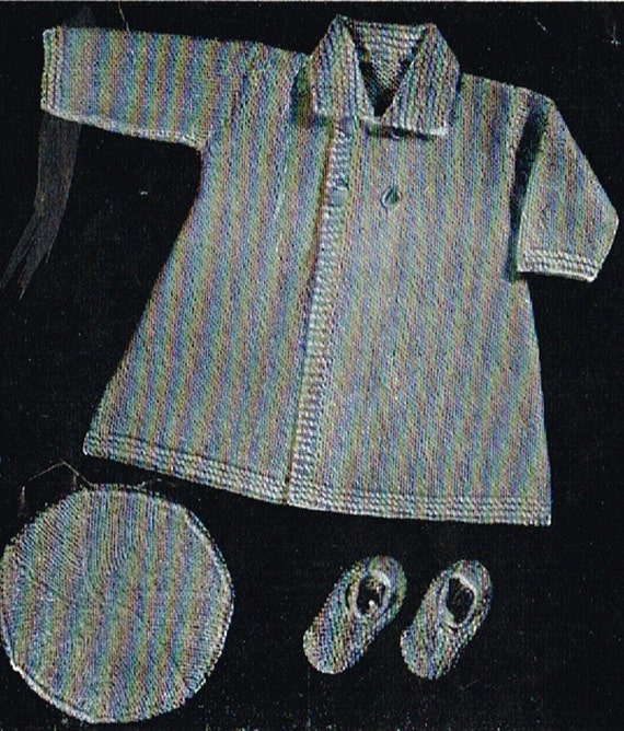 Dolls knitting pattern.18