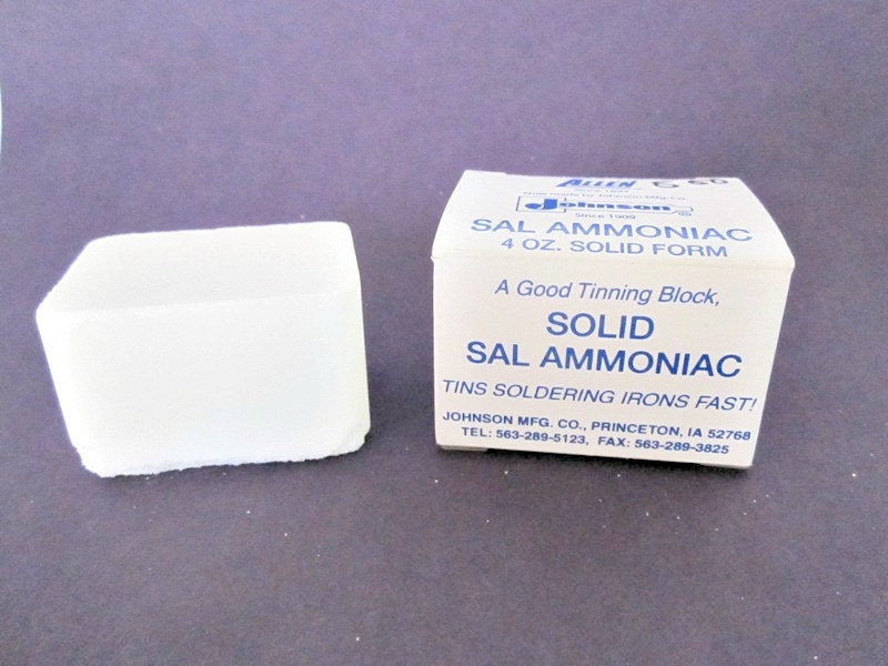 Sal Ammoniac Block Tinning Block Cleans Soldering Irons