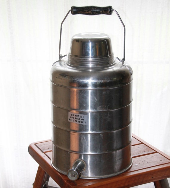 Vintage Metal Water Dispenser / Cooler by Carrollton