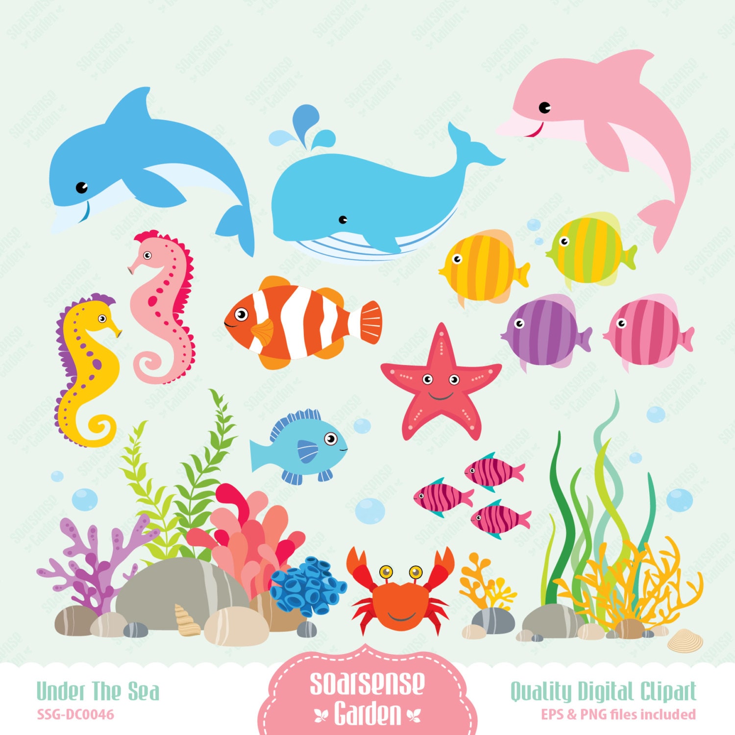 under the sea clipart free - photo #9