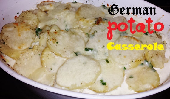 Items similar to Omas Kartoffel Auflauf  German Potato Casserole Family Recipe INSTANT 