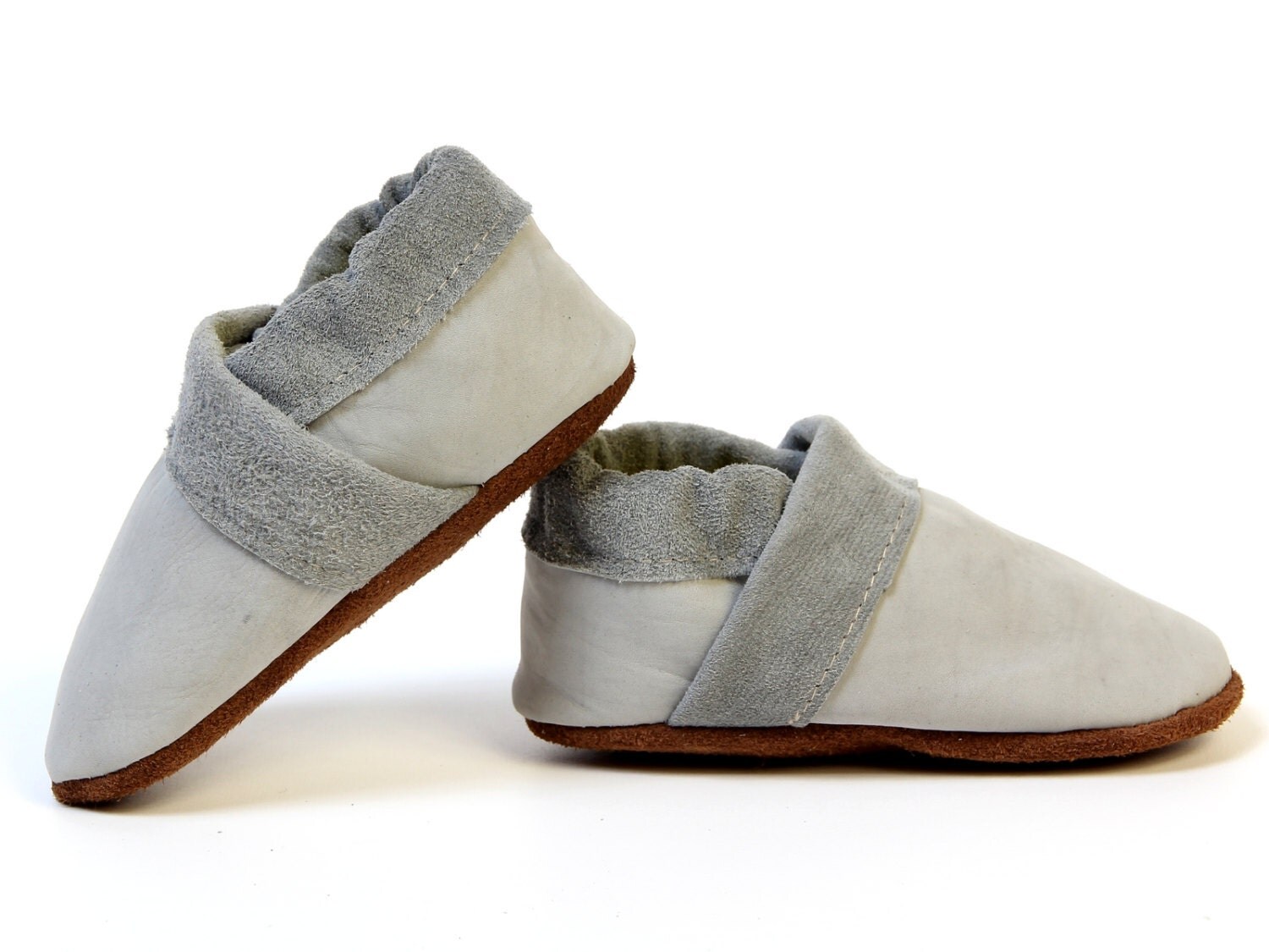 Baby Girl Boy Toddler Leather Slipper Shoes SoftSole light