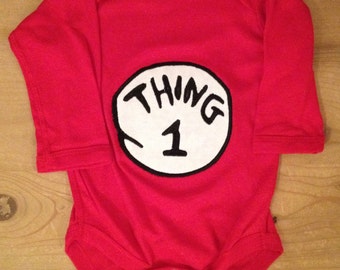 thing 1 shirt kids