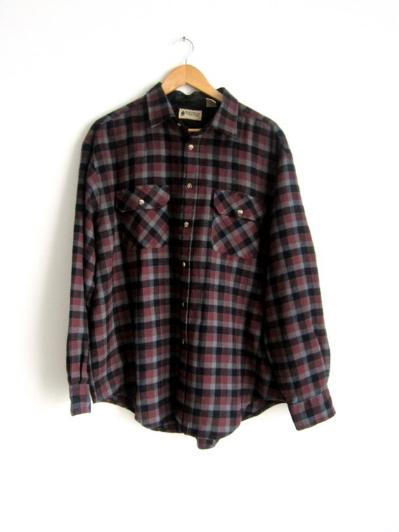 80s Northwest Territory Flannel Shirt