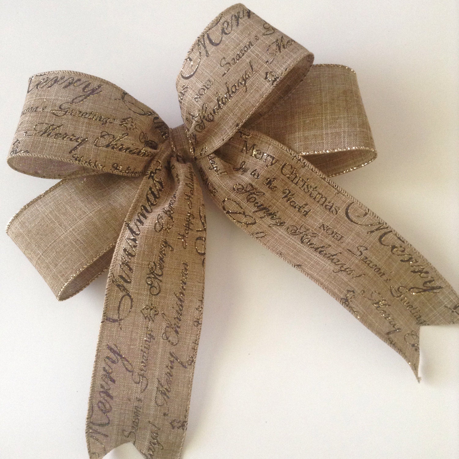 christmas bows burlap decorative bows christmas tree decor christmas bows burlap decorative bows christmas tree decor