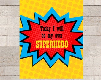 Popular items for superhero room decor on Etsy