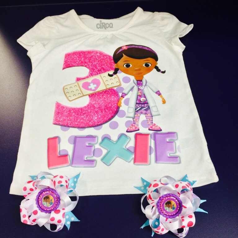 doc mcstuffins custom birthday shirt