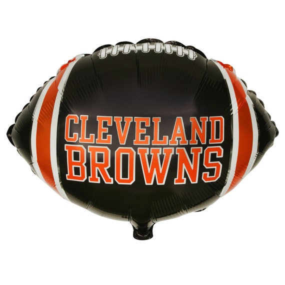 18 Cleveland Browns Mylar Foil Balloon birthday by BigCatCrafts