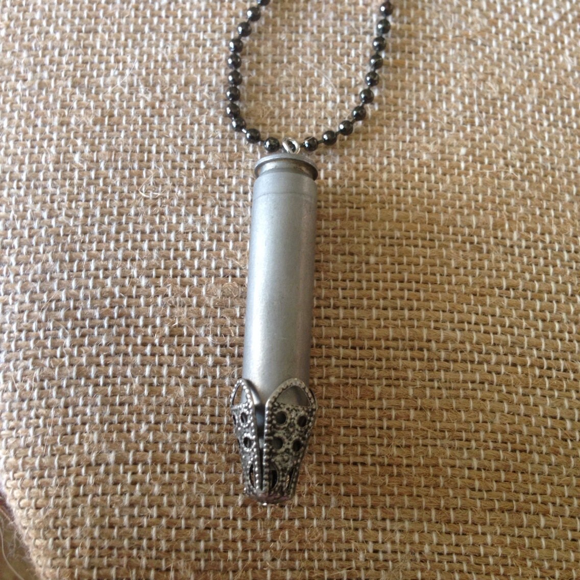 Bullet Jewelry for men or unisex by BrassBeauties on Etsy