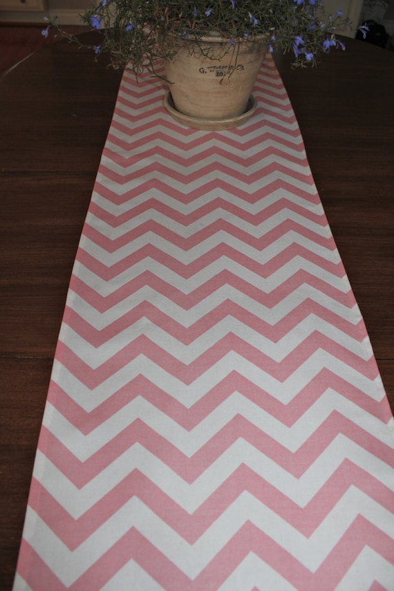 Baby PINK TABLE RUNNER 12 x 48 Baby Pink by SimplyTableRunners