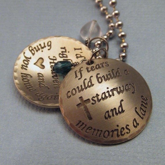 Items similar to Loss Of A Loved One~ Memorial Remembrance ...