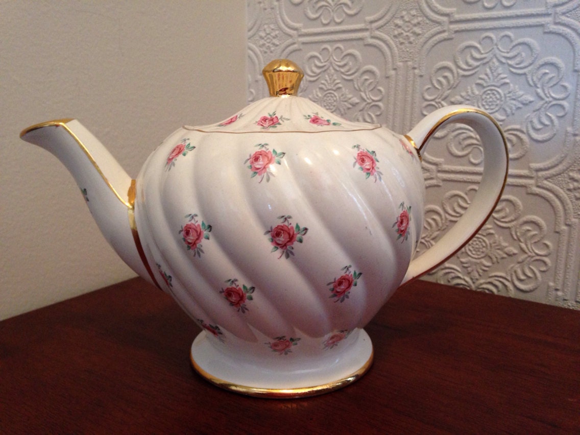 Sadler Rose Teapot Pattern Number 1593